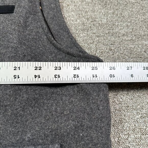 Cripple Creek Men's Western Cowboy Wool Blend Insulated Vest Grey Size 3XL - Picture 2 of 7